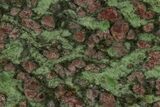 Pyrope, Forsterite, Diopside & Omphacite Slice - Norway #131440-1